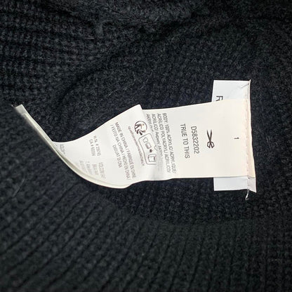 Volcom black logo beanie