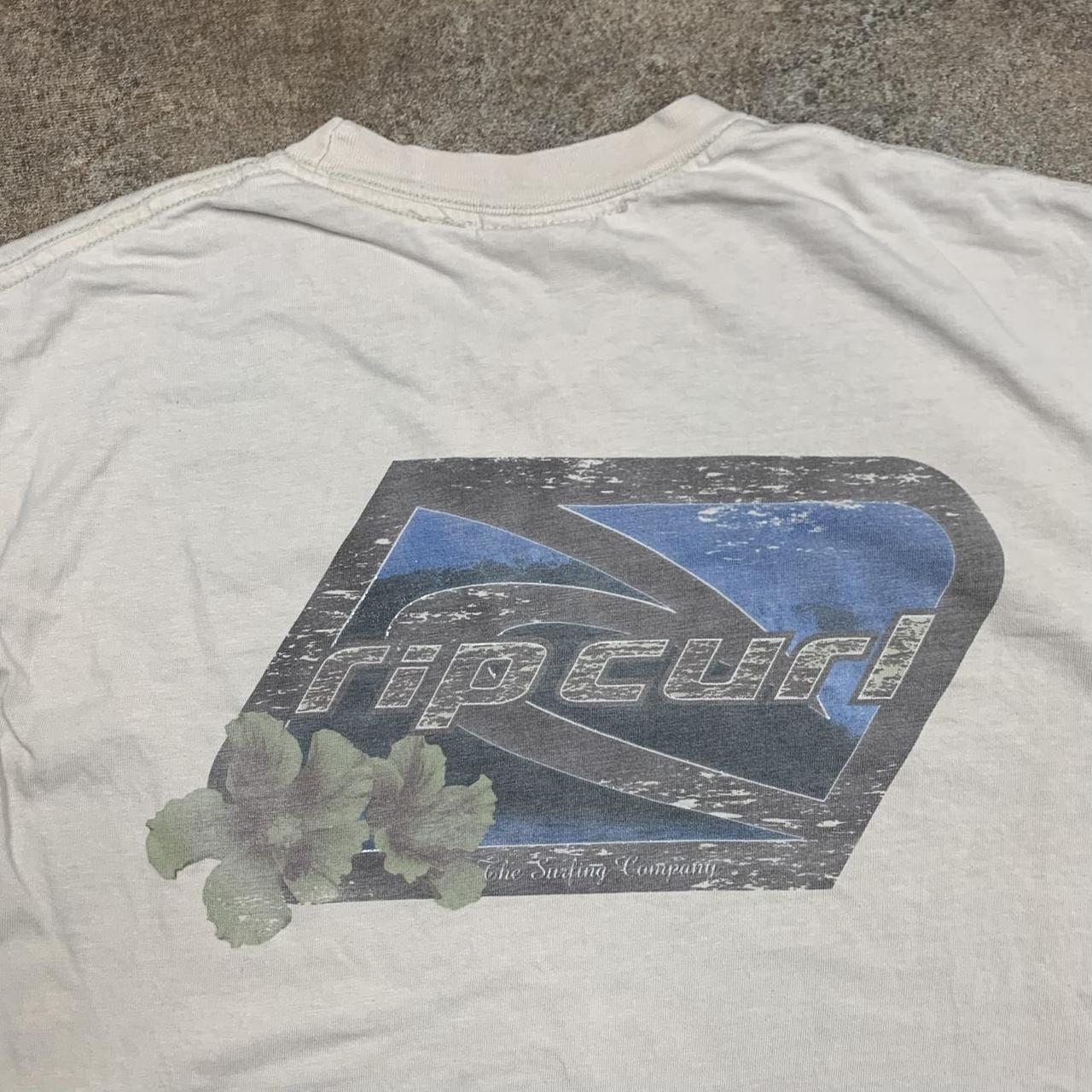Rip Curl 90s graphic cream tee