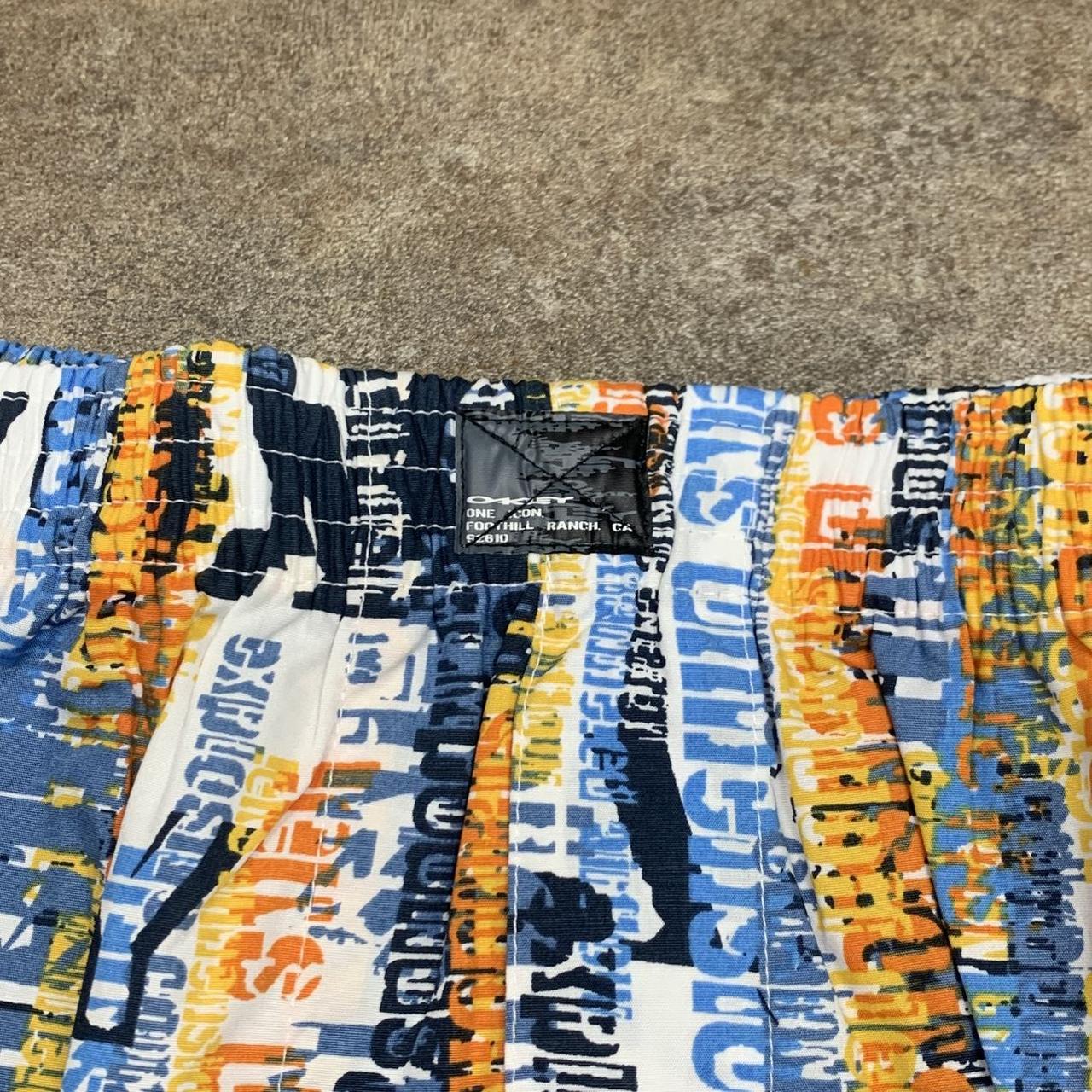 Oakley Software 2004 graphic baggy boxer pants