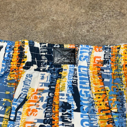 Oakley Software 2004 graphic baggy boxer pants