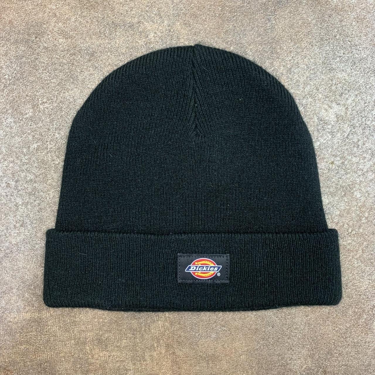 Dickies black logo beanie