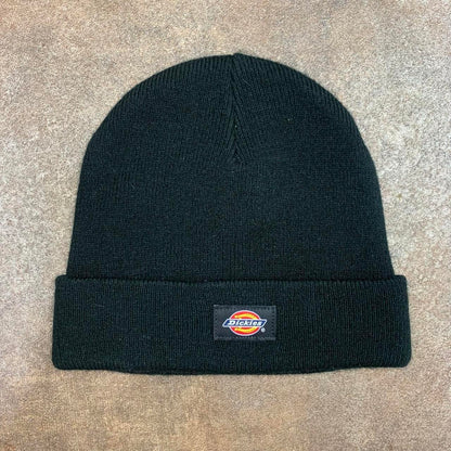 Dickies black logo beanie