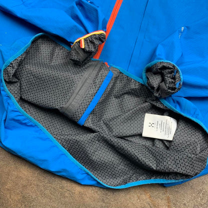 Haglöfs blue utilised lined jacket