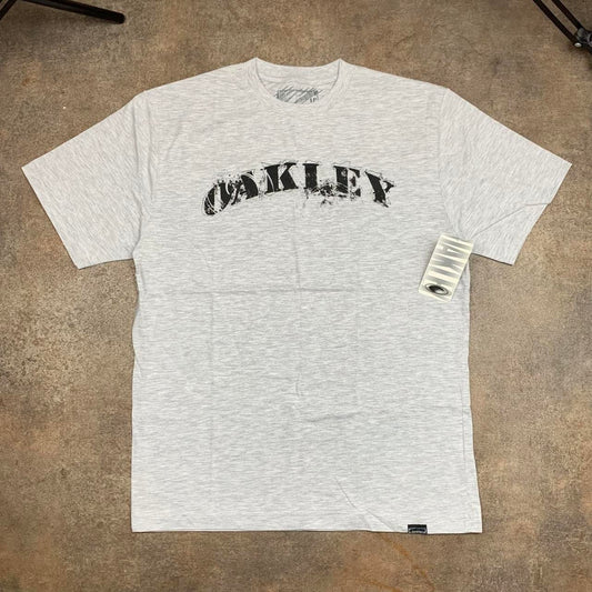 Oakley 00s light grey graphic tee