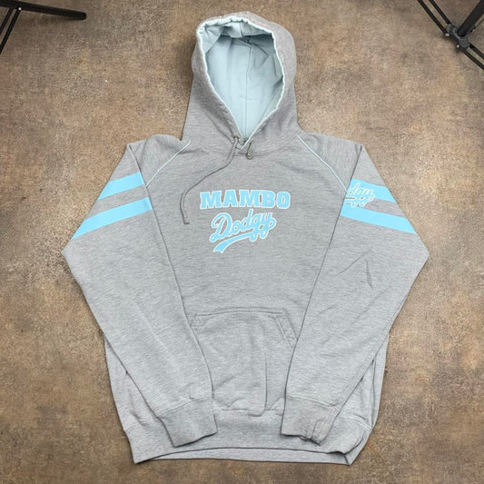 Mambo 00s grey blue baggy hoodie
