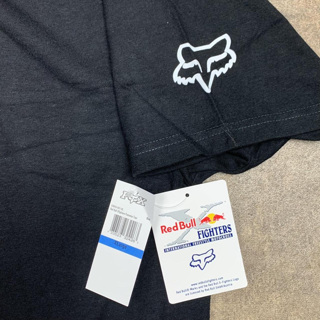 Fox Racing x Red Bull 00s graphic black tee