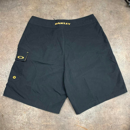 Oakley Software 00s black baggy boardshorts