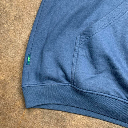 Rip Curl 00s blue baggy graphic hoodie