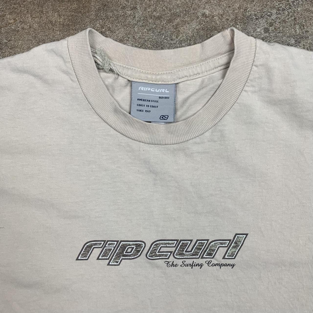 Rip Curl 90s graphic cream tee