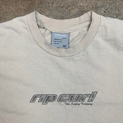 Rip Curl 90s graphic cream tee