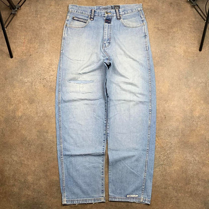 Mecca USA 90s baggy blue jeans