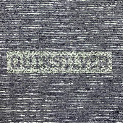 Quiksilver 90s navy blue graphic long sleeve tee