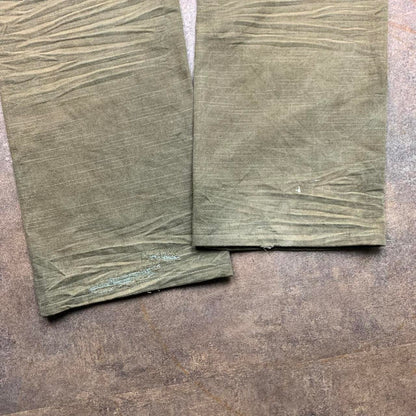 Brooklyn Xpress 90s khaki graphic baggy denim jeans