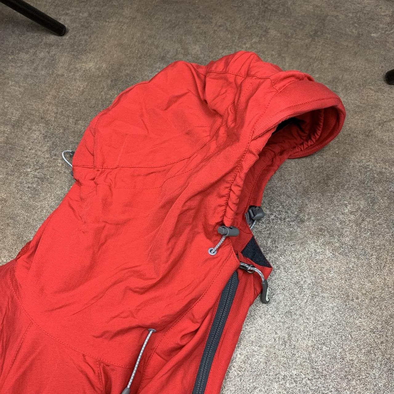 Rab Vapour Rise red utilised ski jacket