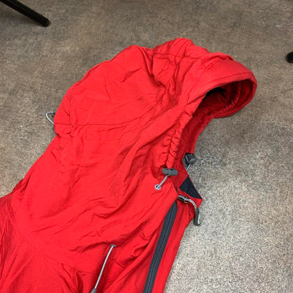 Rab Vapour Rise red utilised ski jacket