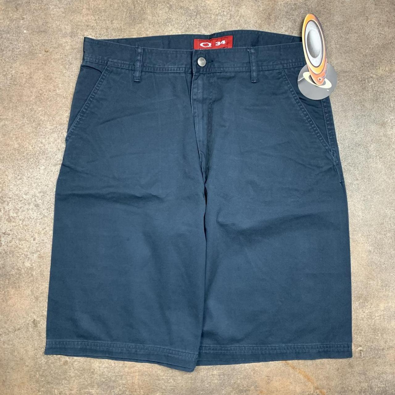 Oakley Software 00s navy baggy denim shorts