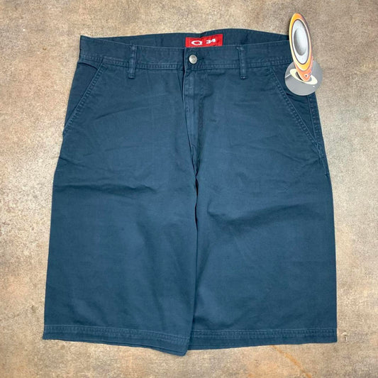 Oakley Software 00s navy baggy denim shorts