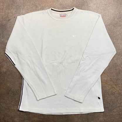O'Neill 00s cream knit graphic sweater