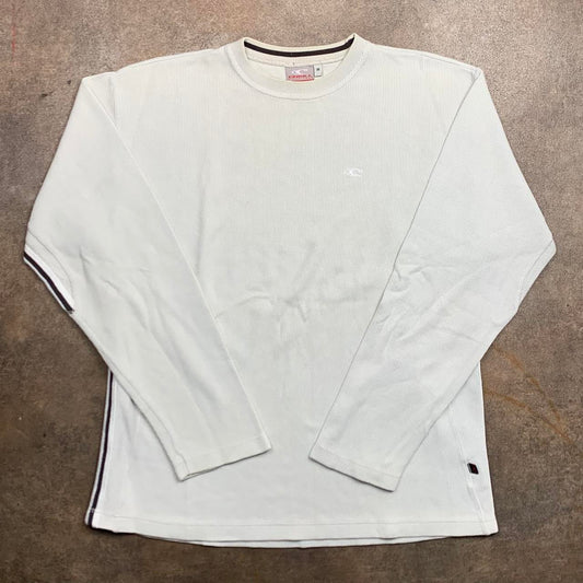 O'Neill 00s cream knit graphic sweater