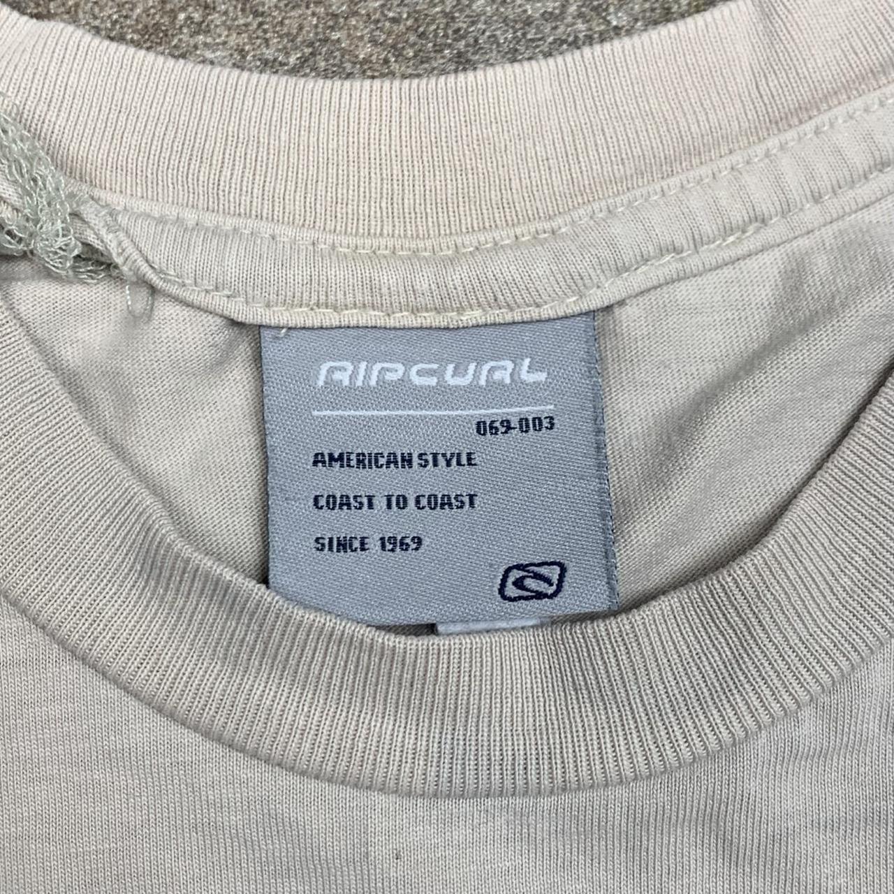 Rip Curl 90s graphic cream tee