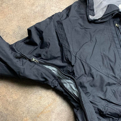 Animal 00s technical black ski jacket