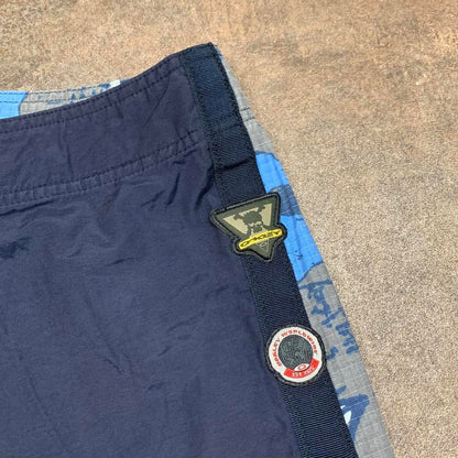Oakley 00s navy camo graphic boardshorts