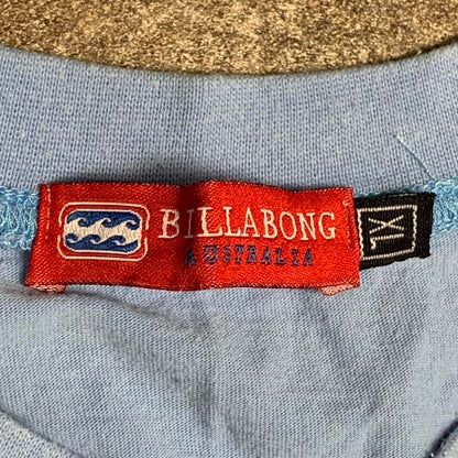 Billabong Australia 90s light blue graphic tee