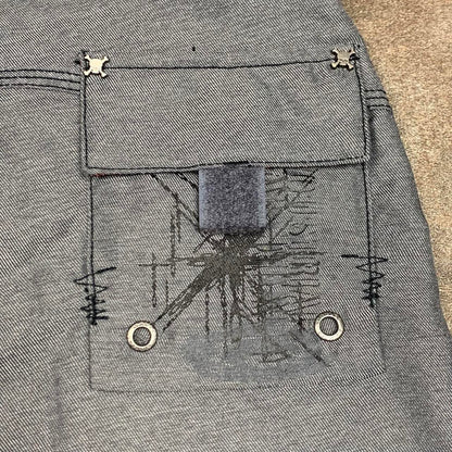 Oakley Software 00s grey baggy boardshorts
