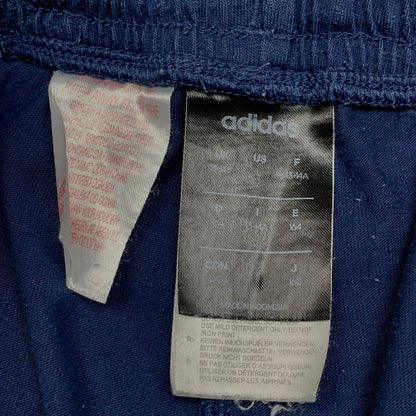 adidas 00s graphic navy white baggy shorts