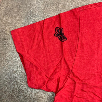 Fox Racing 00s red black graphic tee