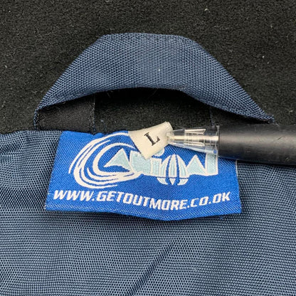 Animal 90s navy graphic utilised jacket