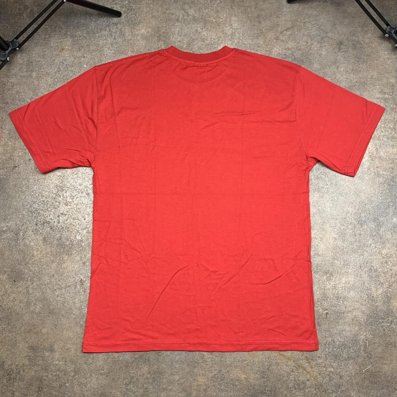 Oakley 00s red graphic boxy tee