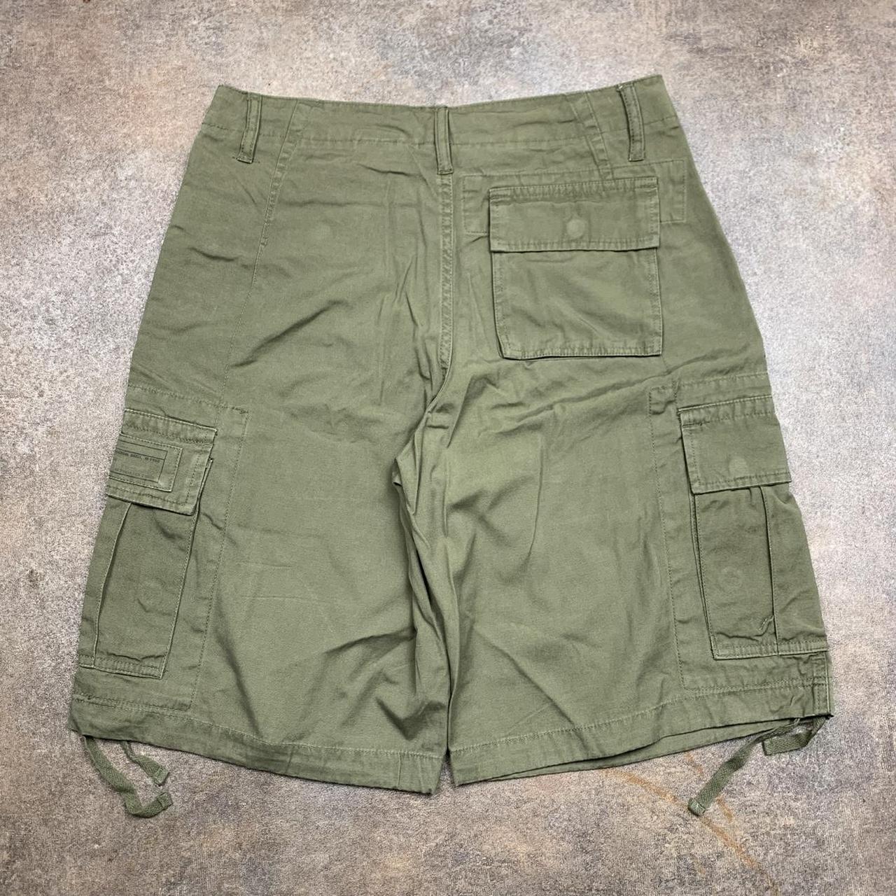 Oakley 00s Flying Tiger khaki baggy cargo jorts