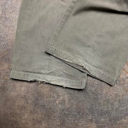 Quiksilver 00s khaki-brown baggy denim jeans