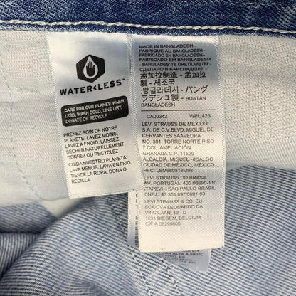 Levi's Silvertab 00s baggy blue denim jorts