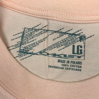 Oakley 00s pink graphic long sleeve tee
