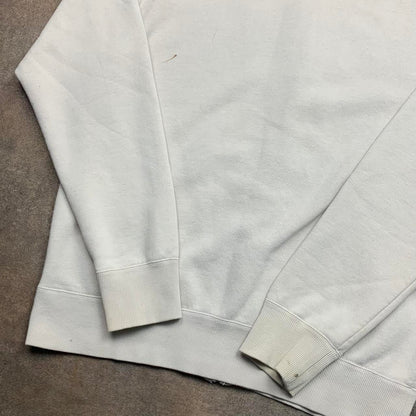 Oakley 00s cream graphic zip hoodie