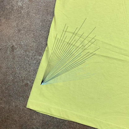 Oakley 00s yellow graphic logo tee