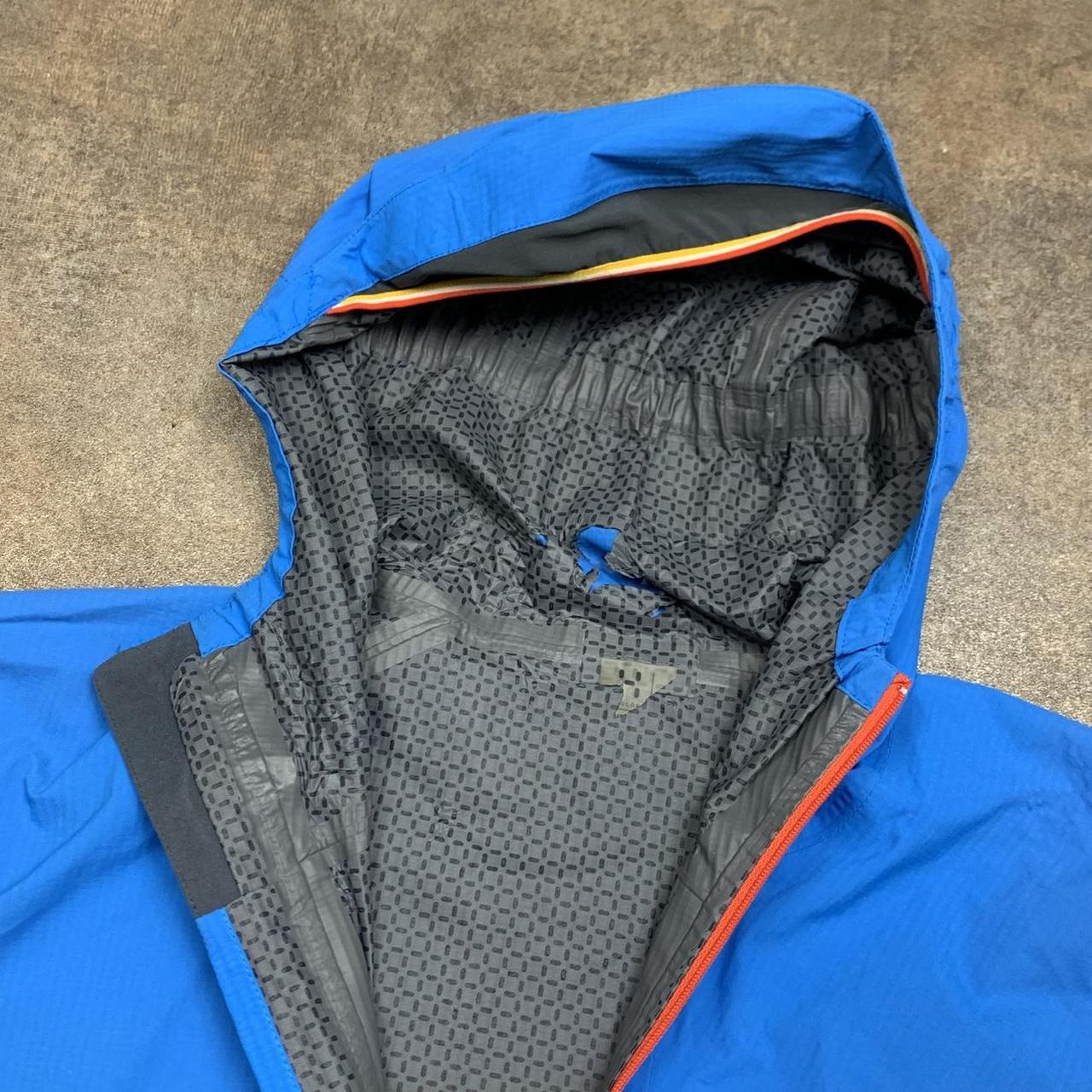 Haglöfs blue utilised lined jacket