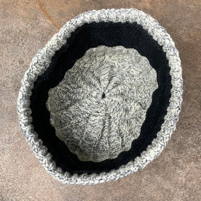 Fox Racing 00s fleece white grey beanie