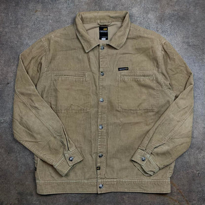 Rip Curl 90s corduroy tan shirt jacket
