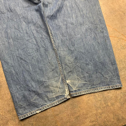 Levi’s Silvertab 00s baggy navy blue denim jeans