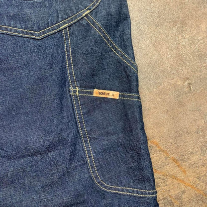 Ecko Unltd. 00s navy baggy graphic carpenter jorts