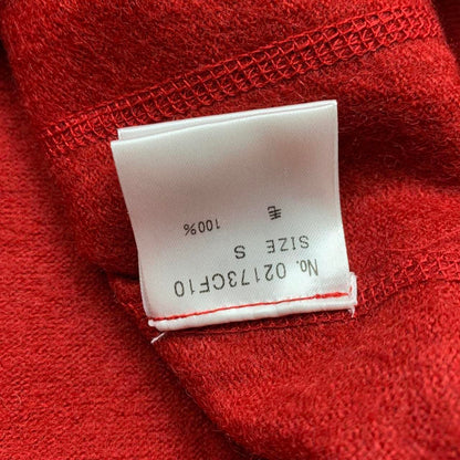 Hysteric Glamour 00s red boxy graphic hoodie