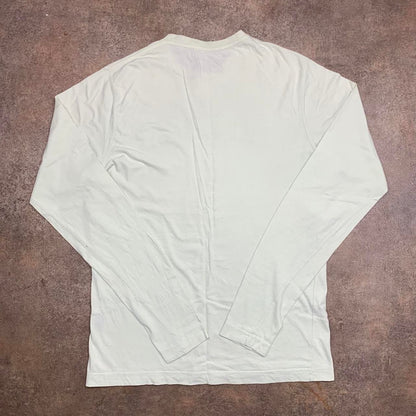 Oakley 00s mint-white graphic long sleeve tee