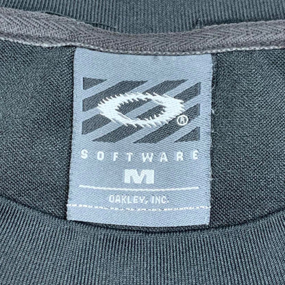 Oakley Software 90s black graphic breathable gym tee