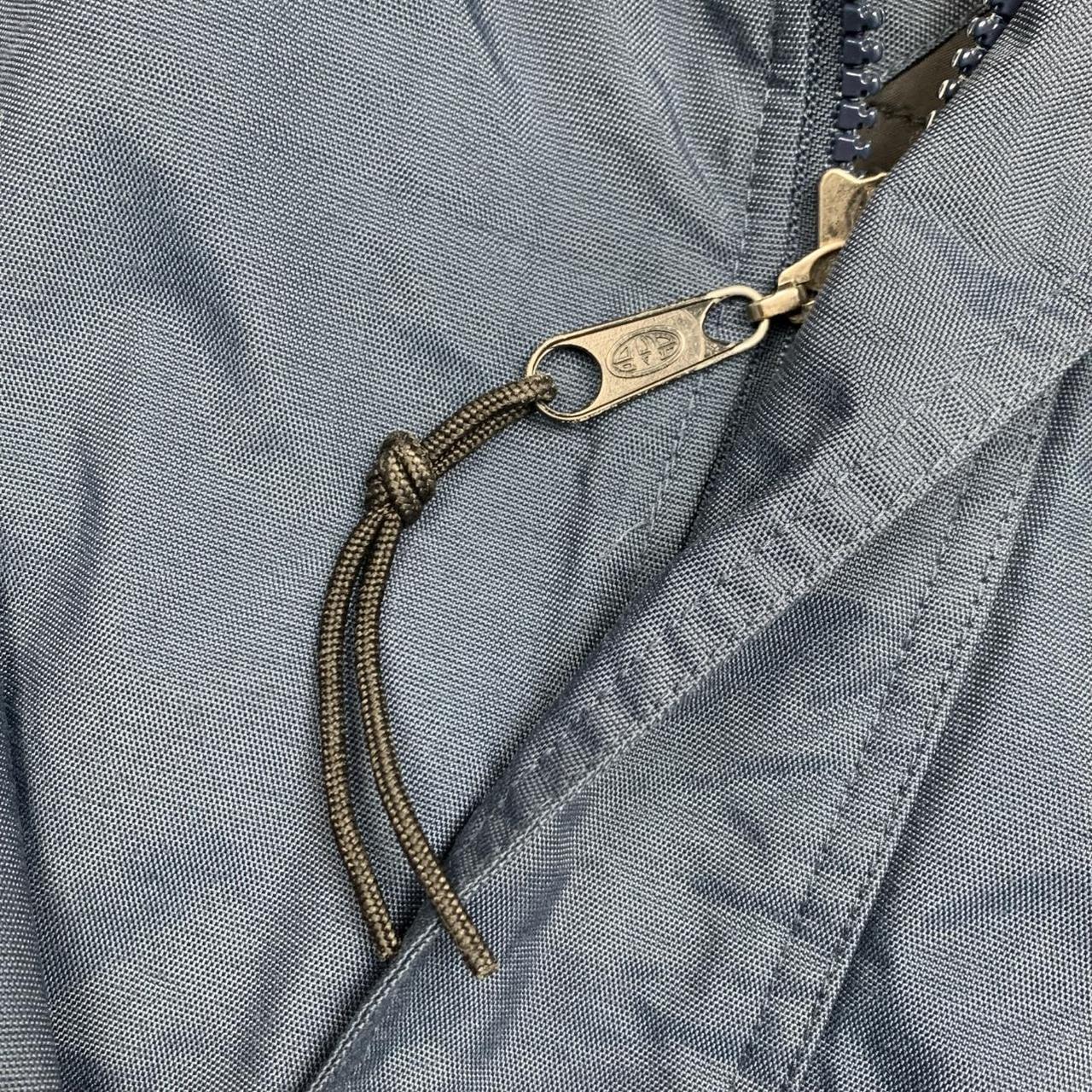 Animal 90s navy graphic utilised jacket