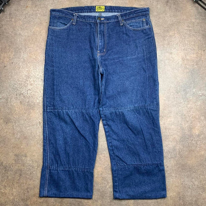 Draggin' 00s navy lined heavyweight denim jeans