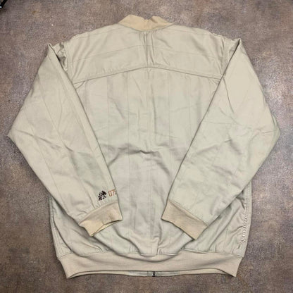 Oakley 00s zip beige cream workwear jacket