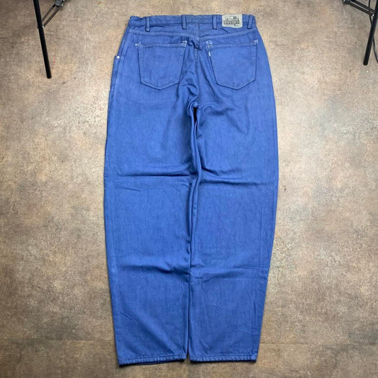 Levi’s Silvertab 00s baggy blue denim jeans